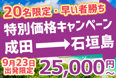 20名限定特別価格キャンペーン