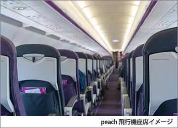 Peach航空座席イメージ