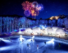 ハンバーガーとビール